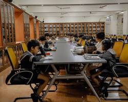Image of NCFE school in CV raman nagar library| NCFE