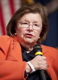 Barbara Mikulski said the negotiations are a “radical agenda against women” and are about defunding Planned Parenthood. - 100809Mikulski02