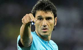 Massimo Busacca of Switzerland will take charge of the Uefa Champions League Final between Barcelona and Manchester United. Photograph: Frank Augstein/AP - Massimo-Busacca-Mancheste-001