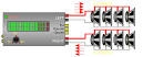 Amplifier loudspeaker ohm impedance output input voltage bridging