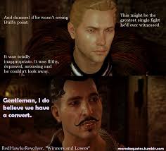 More Dragon Age Quotes - RedHawkeRevolver&#39;s “Winners and Losers ... via Relatably.com