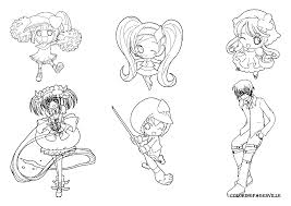 Résultat de recherche d'images pour "Coloriages Mangas"
