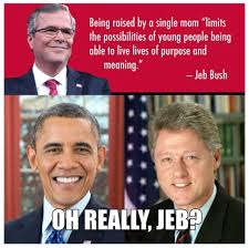 Your Jeb Bush father&#39;s day quote. From a guy... • Marmel.com via Relatably.com