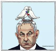 Image result for Netanyahu CARTOON