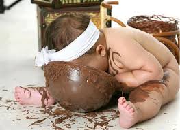 Image result for crianças e chocolate