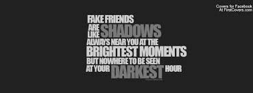 Fake Friends Facebook Covers - FirstCovers.com via Relatably.com