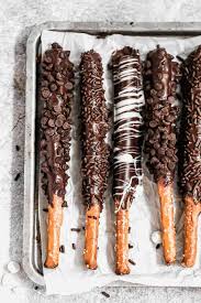 Chocolate Covered Pretzel Rods - Tastes Better From Scratch