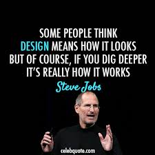 Steve Jobs Quote (About Apple, design, UI, UX) | We Heart It via Relatably.com