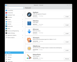 Obraz: KDE Discover
