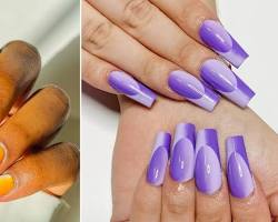 Ombré nails nail polish trend