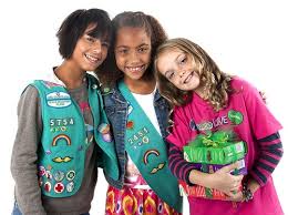 Image result for girl scout selling cookies