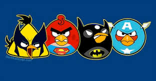 Angry birds ... super heroes - Taringa! via Relatably.com