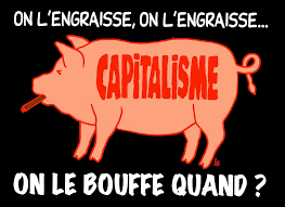 Résultat de recherche d'images pour "le capitalisme est un porc"