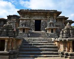 Hoysaleshwara Temple in Halebidu, Karnataka