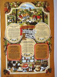 Vintage Farmhouse Recipes Kitchen Towel by Vista Old English ...