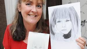 Pip Taylor shows her sketches before and after her brain injury. Source: Picture Media. A MEDICAL mystery is unfolding in Pip Taylor&#39;s hometown of ... - 489496-3a70f95a-af17-11e3-bbbe-18ebc4e71679