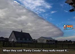 Funny Meme - Partly cloudy | FunnyMeme.com via Relatably.com