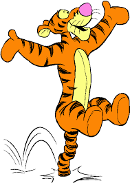 Image result for bouncing tigger animated