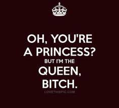 I AM A QUEEN on Pinterest | Queen Quotes, The Queen and Queens via Relatably.com