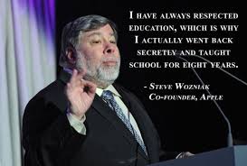 Steve Wozniak on education | 10 inspiring quotes on education from ... via Relatably.com