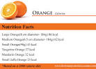 CALORIES orange