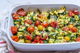 Garlicky Parmesan Zucchini Bake is Perfect for Clean Eating Style ...