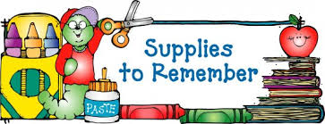 Image result for school supplies clip art
