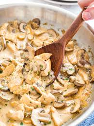 Chicken Mushroom Pasta {So creamy and easy!} - Plated Cravings