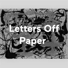Letters Off Paper