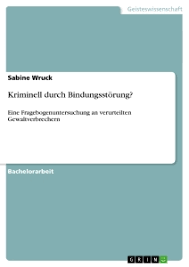 Autorenprofil | Sabine Wruck | 1 eBooks | GRIN