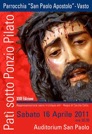 ... Ponzio Pilato&#39;: la rappresentazione della parrocchia di San Paolo Sabato ... - locapati