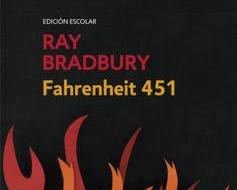 Portada del libro Fahrenheit 451 de Ray Bradbury