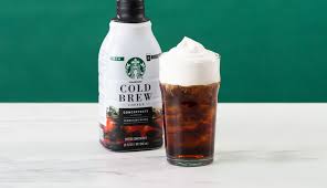 Upside Down Cold Brew Dalgona Coffee Recipe | Starbucks ...