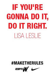 LEGEND LISA LESLIE on Pinterest | Wnba, Basketball and Women&#39;s ... via Relatably.com
