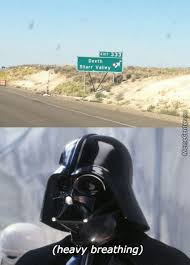 Darth Vader&#39;s Muffled Heavy Breathing. by jonslayer0 - Meme Center via Relatably.com