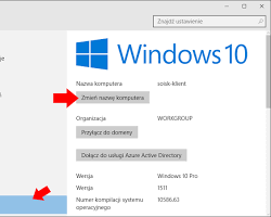 Obraz: Ekran nazwy laptopa w systemie Windows 11