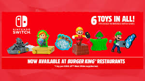 Burger King, Nintendo Level Up Kids' Meals with Video Game ...
