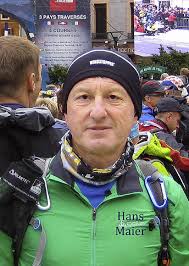 Hans Maier am Start in Chamonix Foto: Horst Dauenhauer