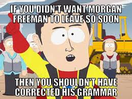 How I read all of Morgan Freeman&#39;s AMA responses : memes via Relatably.com