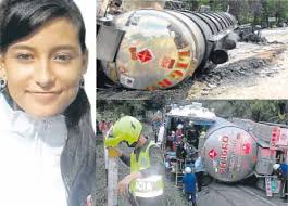 Jennifer Moreno Vanegas, de 16 años de edad, fue una de las cinco personas que fallecieron en la madrugada del lunes en el accidente de tránsito registrado ... - WEBviaje