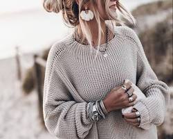 Oversized sweaters for women