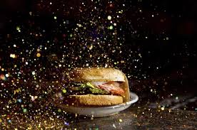 Glitter Burger - Bon Appetit | Vegan house, Veggie burger, Burger