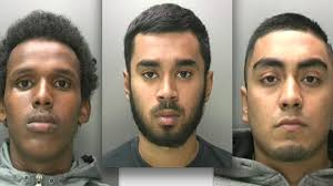 Hussain Abdirahman, Imran Miah and Masum Uddin travelled from London to Birmingham to con elderly people Photo: West Midlands Police - article_img