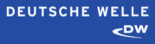 Resultado de imagem para imagem da logo da  Deutsch Welle