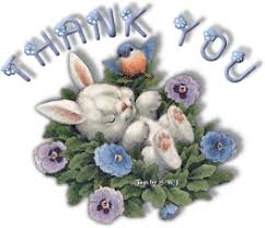 Image result for bunny thank you images
