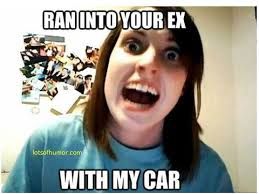 Overly attached girlfriend meme XD | funny | Pinterest | Overly ... via Relatably.com