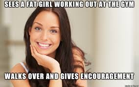 Gina knows what it&#39;s like when you&#39;re trying to get into shape and ... via Relatably.com
