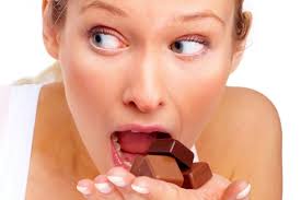 Résultat de recherche d'images pour "eating chocolate"