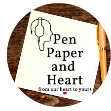 Pen paper and heart  🖋📜❤
