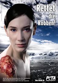 Sibel Kekilli: Rettet die Robben. Bild: 72 dpi (Screen)